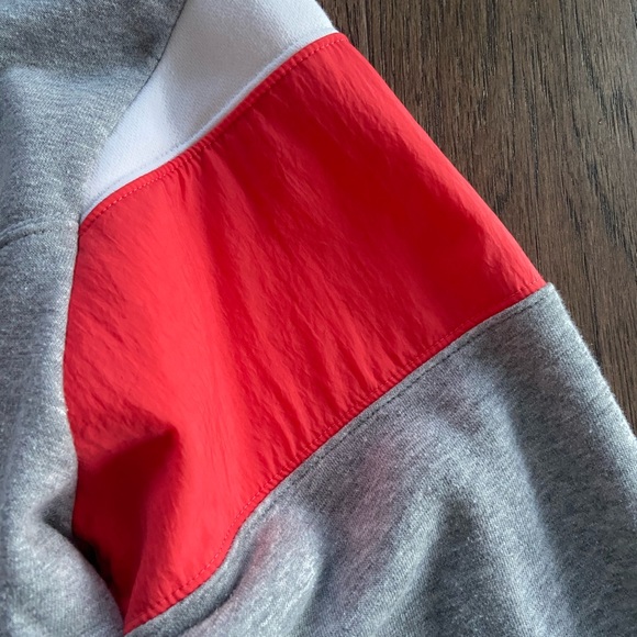 Nike Retro Coral Stripe Full Zip Up Hoodie - Picture 5 of 6